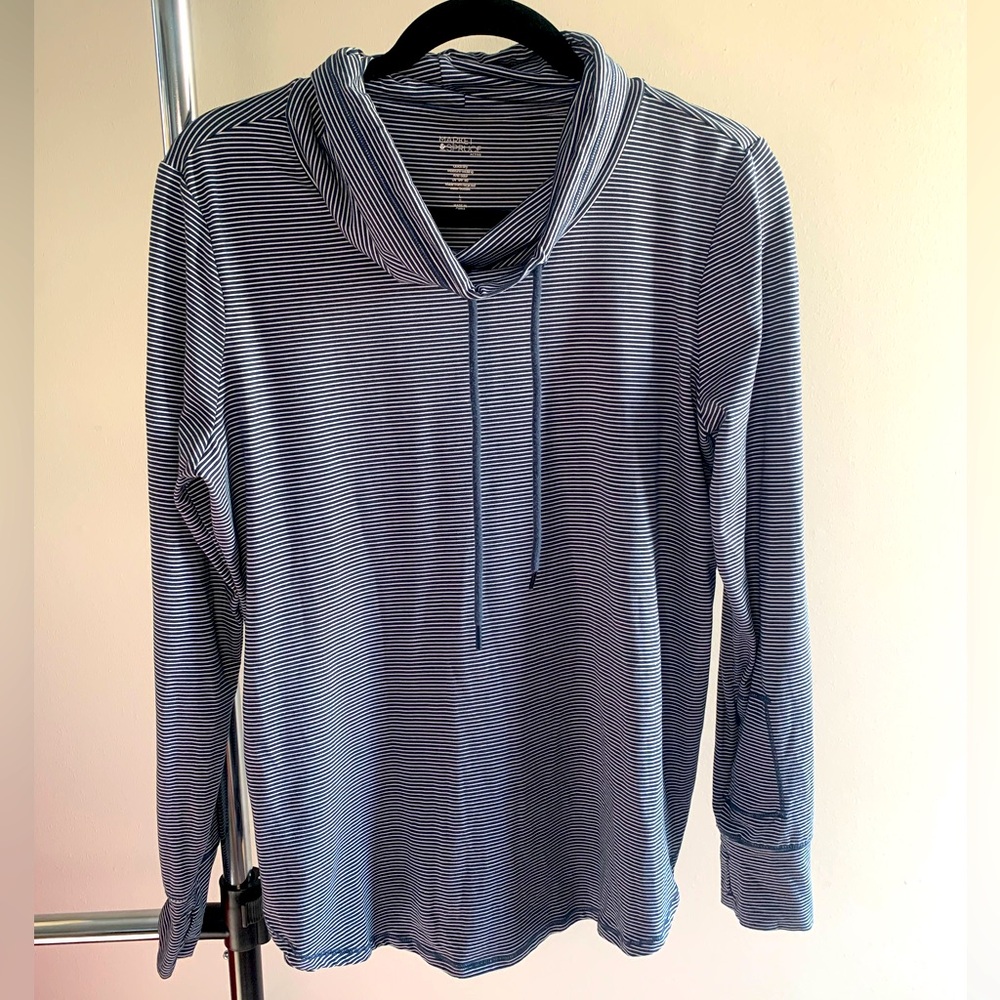 Market & Spruce Blue Sweatshirt Hoodie